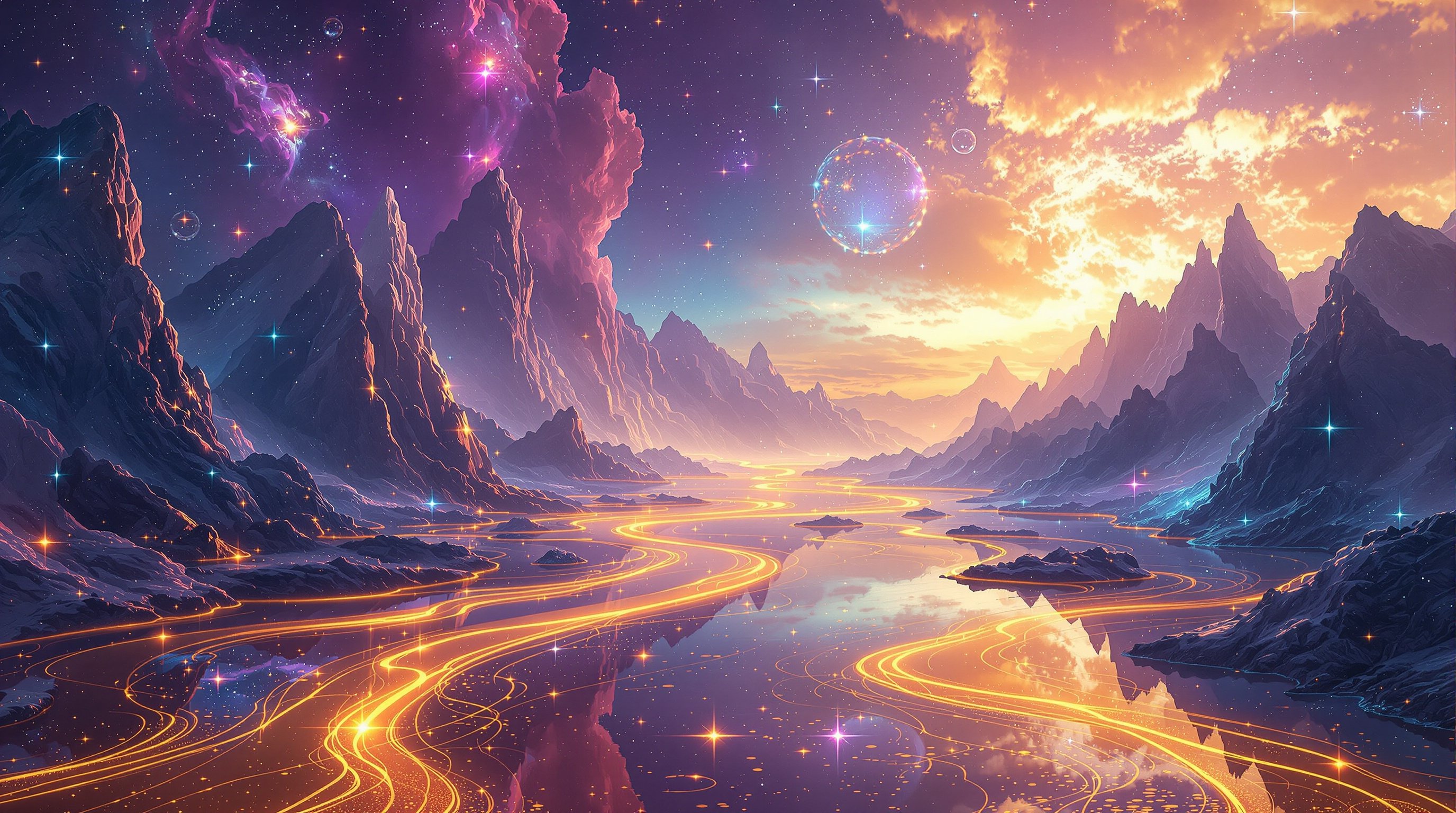 AI-Generated Creative Background